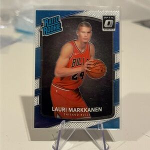 🔥 2017 Lauri Markkanen Panini Donruss Optic Rated Rookie. Chicago bulls